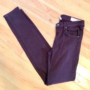Plum Rag & Bone jeans